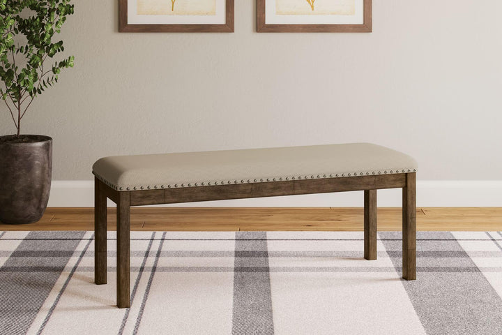 Moriville Dining Bench D631-00 Brown/Beige Casual Casual Seating By Ashley - sofafair.com