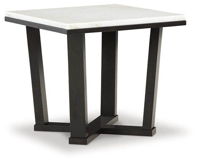 T770-2 White Contemporary Fostead End Table By Ashley - sofafair.com