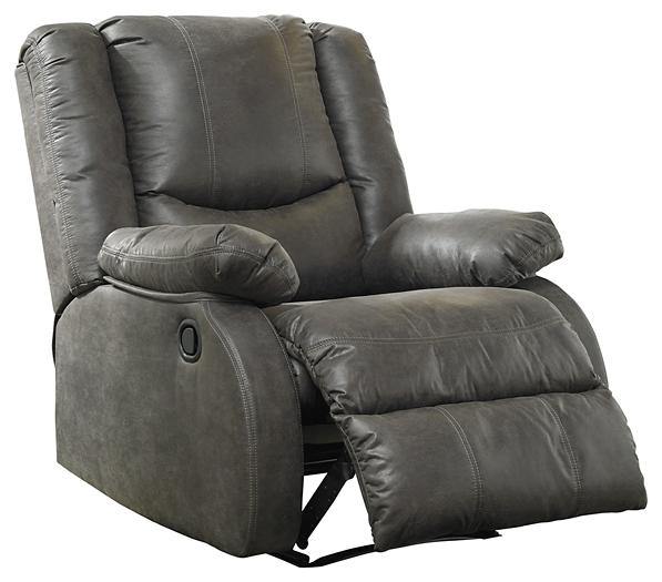 Bladewood Recliner 6030629 Slate Contemporary Motion Recliners - Free Standing By AFI - sofafair.com