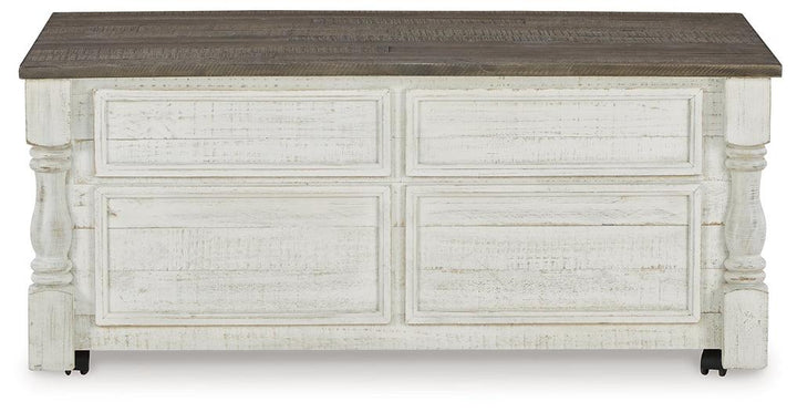 Havalance Lift-Top Coffee Table T994-20 White Casual Cocktail Table Lift By Ashley - sofafair.com