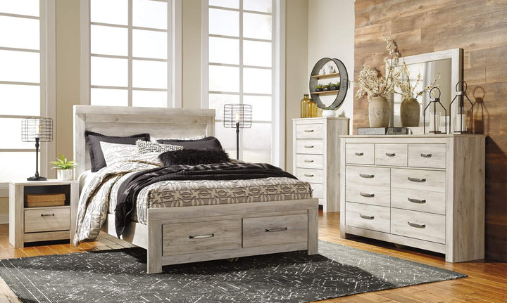 B331-91 White Casual Bellaby Nightstand By Ashley - sofafair.com