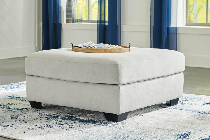 1361108 White Casual Lowder Oversized Accent Ottoman By Ashley - sofafair.com