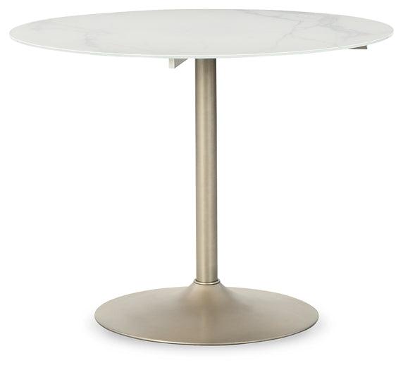 Barchoni Dining Table D262-15 White Contemporary Casual Tables By Ashley - sofafair.com