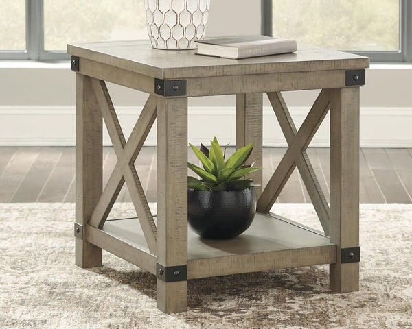 T457-3 Black/Gray Casual Aldwin End Table By Ashley - sofafair.com