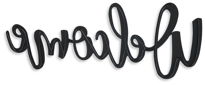 Emalee Wall Decor A8010372 Black/Gray Casual Wall Art Sculptures By Ashley - sofafair.com