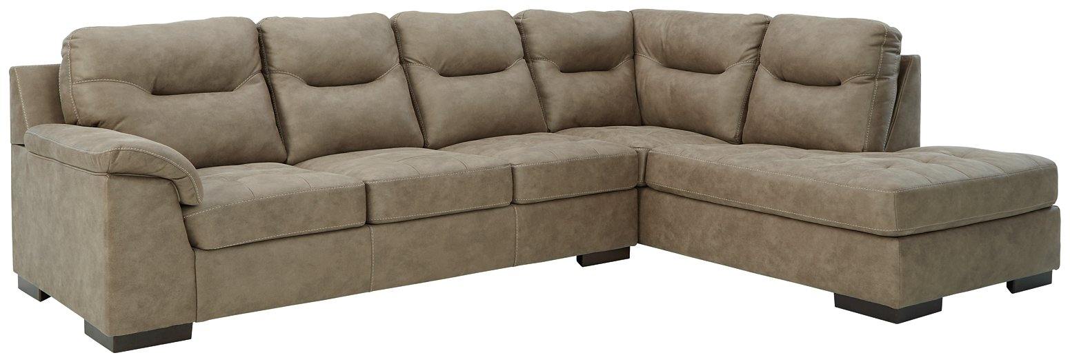 Contemporary Maderla 2Piece Sectional with Chaise 62003S2 By ashley - sofafair.com