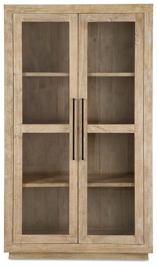 Belenburg Accent Cabinet A4000412 Natural Casual Stationary Upholstery Accents By AFI - sofafair.com