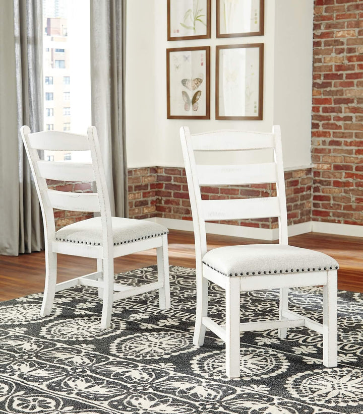 D546-01 White Casual Valebeck Dining Chair By Ashley - sofafair.com