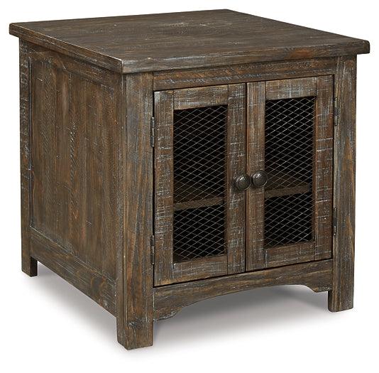 T446-3 Brown/Beige Casual Danell Ridge End Table By Ashley - sofafair.com
