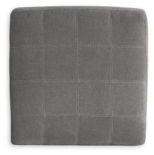 5530508 Black/Gray Contemporary Marleton Oversized Accent Ottoman By AFI - sofafair.com