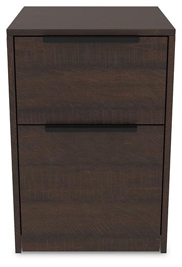 Camiburg File Cabinet H283-12 Brown/Beige Casual Home Office Storage By Ashley - sofafair.com