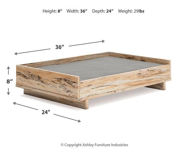 Piperton Pet Bed Frame EA1221-200 Brown/Beige Contemporary Pet Beds By Ashley - sofafair.com