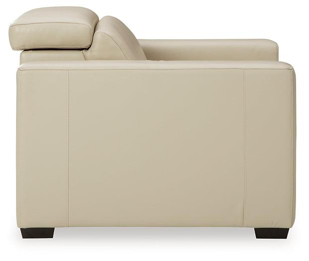 Texline Power Recliner U5960413 Brown/Beige Contemporary Motion Upholstery By Ashley - sofafair.com