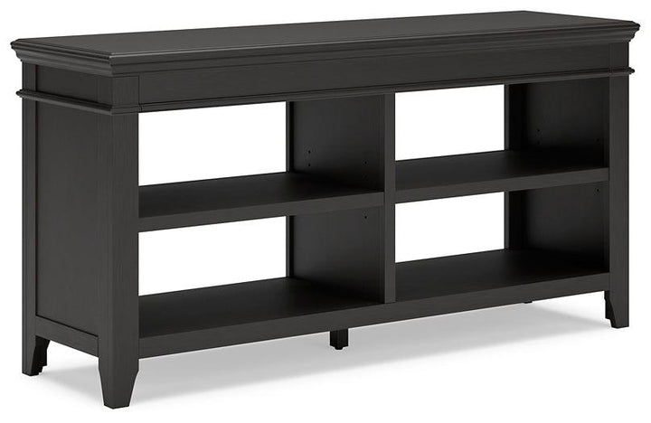 Beckincreek Credenza H778-46 Black/Gray Traditional Curio By Ashley - sofafair.com