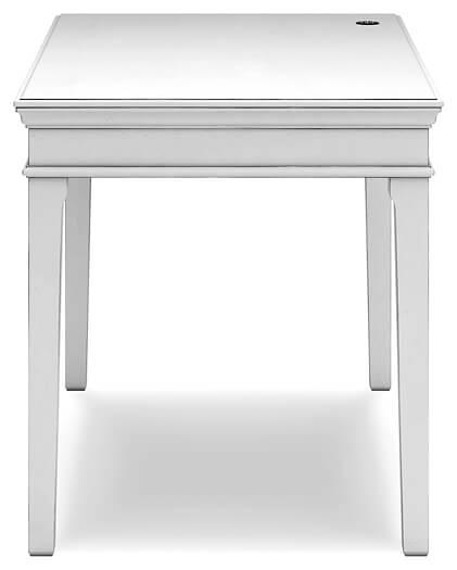 Kanwyn 48" Home Office Desk H777-10 White Traditional Desks By AFI - sofafair.com