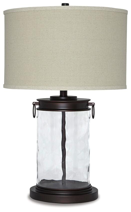 L430324 Brown/Beige Casual Tailynn Table Lamp By Ashley - sofafair.com