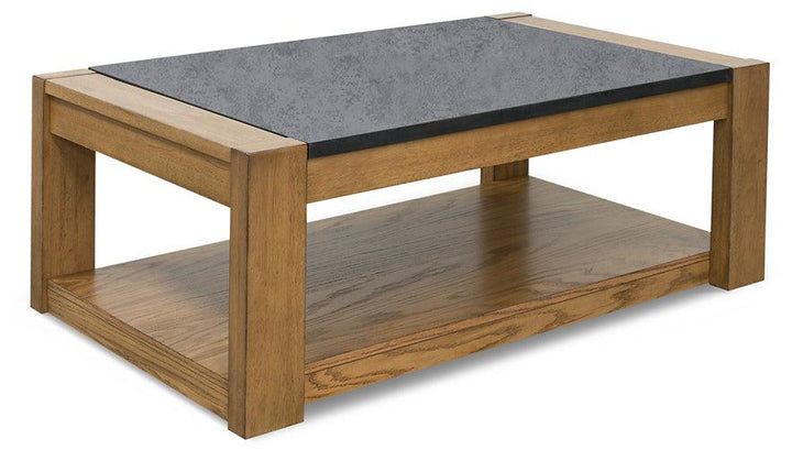 Quentina Lift Top Coffee Table T775-9 Black/Gray Casual Cocktail Table Lift By Ashley - sofafair.com