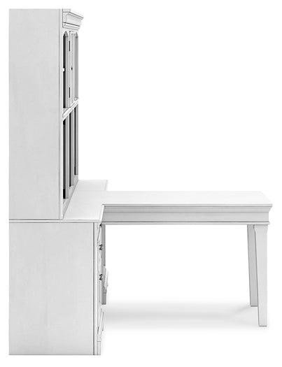 Kanwyn Bookcase H777H4 White Traditional Home Office Storage By Ashley - sofafair.com