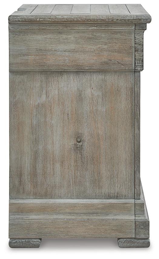 B799-91 Brown/Beige Casual Moreshire Nightstand By Ashley - sofafair.com