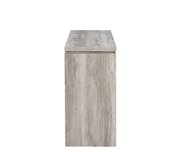 Rustic grey accent cabinet 950785 Grey driftwood Accent Cabinet1 By coaster - sofafair.com