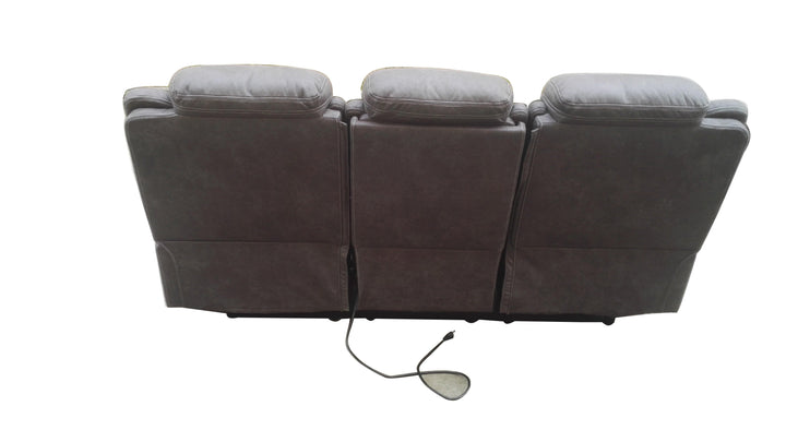 Wyatt motion 602451 Grey Transitional fabric motion sofas By coaster - sofafair.com