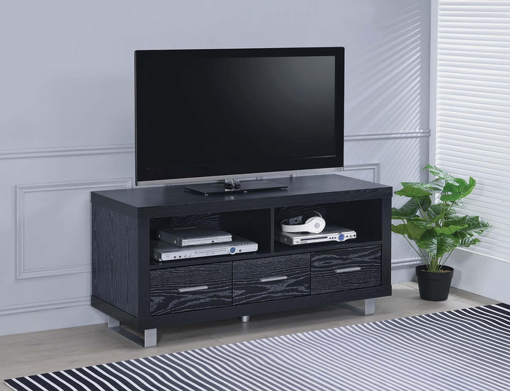 700644 Black oak Contemporary Living room : tv consoles By coaster - sofafair.com