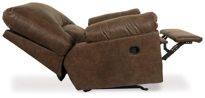 Bladen Recliner 1202025 Brown/Beige Contemporary Stationary Upholstery By Ashley - sofafair.com