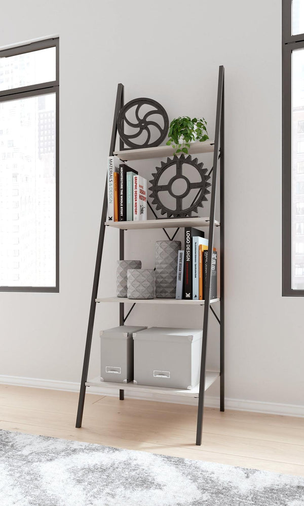 Bayflynn Bookcase H288-17 White Casual Home Office Cases By Ashley - sofafair.com