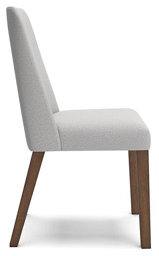 D615-01 Black/Gray Contemporary Lyncott Dining Chair By Ashley - sofafair.com