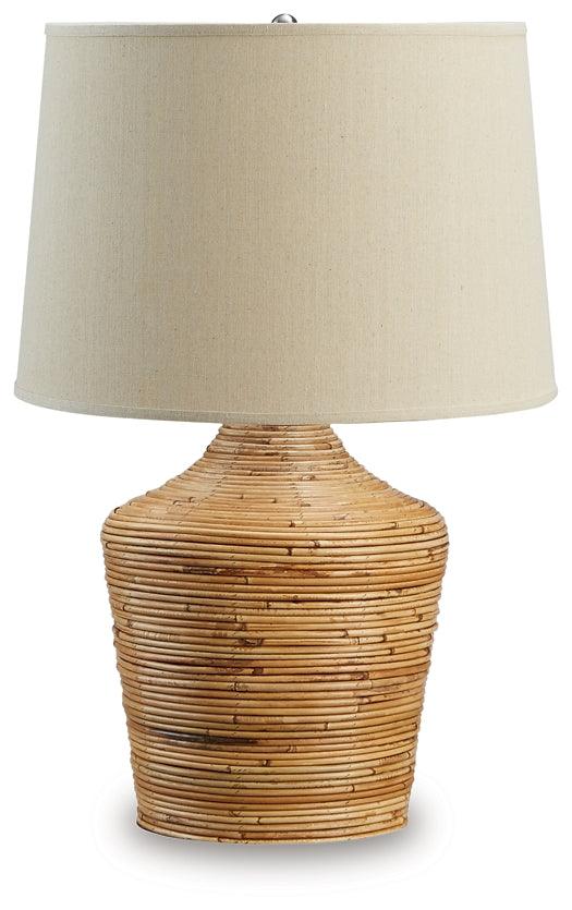 Kerrus Table Lamp L329034 Natural Casual Ceiling Lighting By Ashley - sofafair.com
