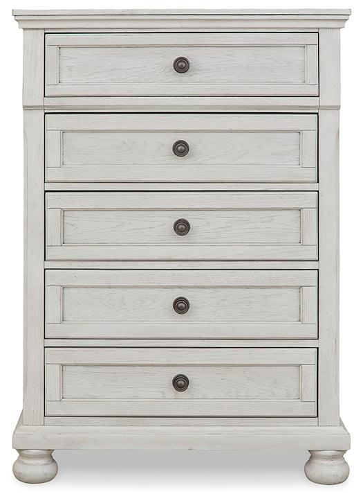 Robbinsdale Chest of Drawers B742-45 White Casual Youth Bed Cases By Ashley - sofafair.com