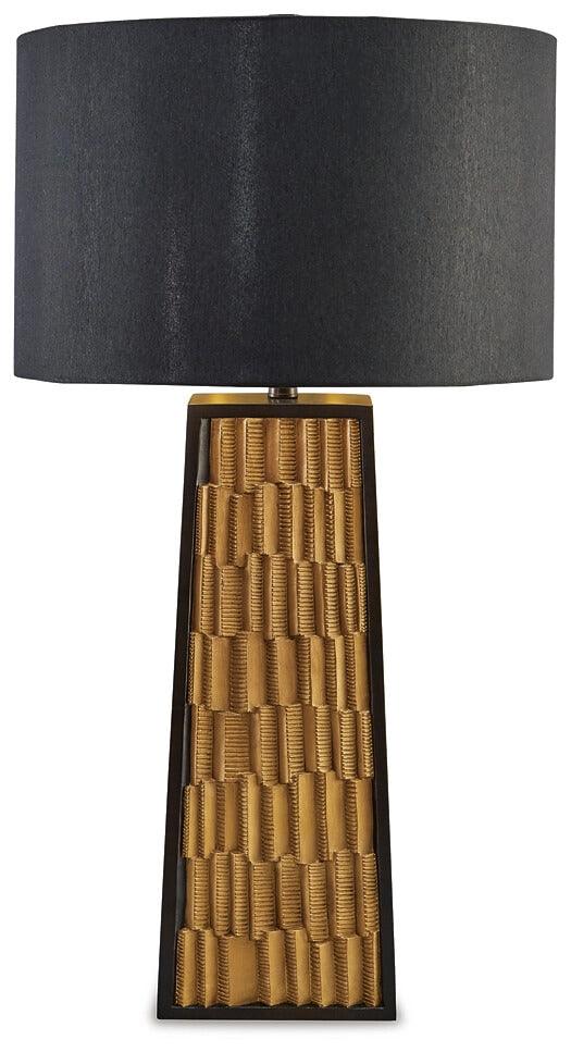 L243274 Black/Gray Contemporary Dairson Table Lamp By AFI - sofafair.com