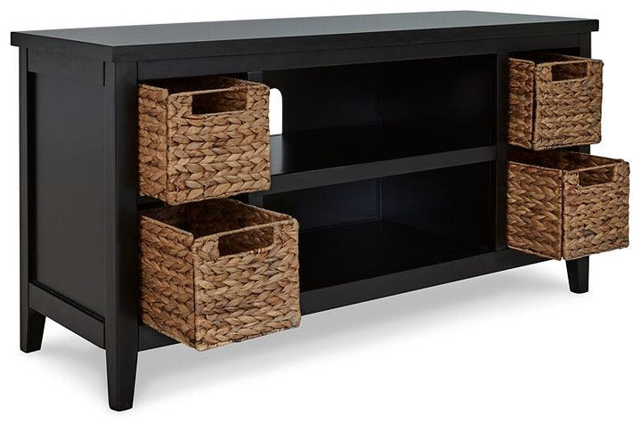 W505-610 Black/Gray Casual Mirimyn 47" TV Stand By Ashley - sofafair.com