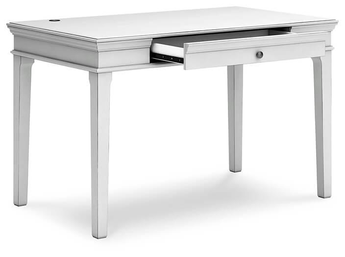 Kanwyn 48" Home Office Desk H777-10 White Traditional Desks By AFI - sofafair.com