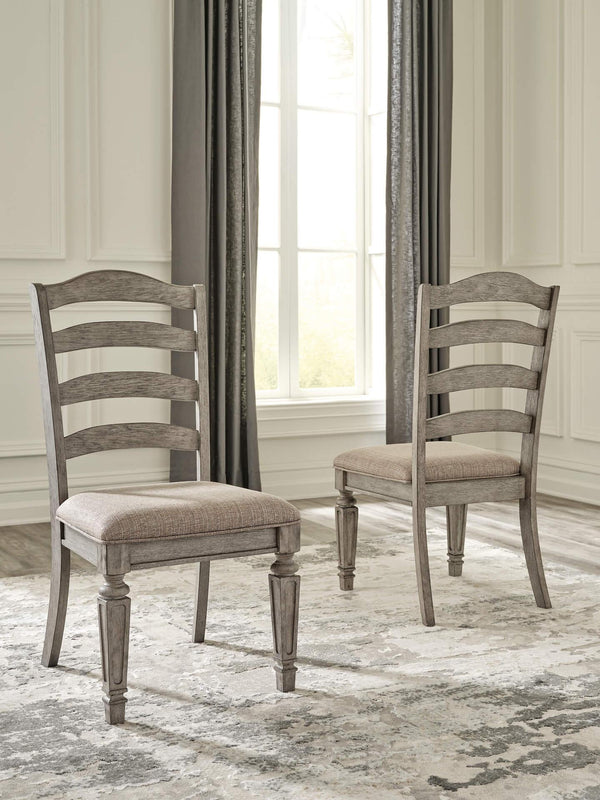 Lodenbay Dining Chair D751-01 Black/Gray Casual Formal Seating By Ashley - sofafair.com