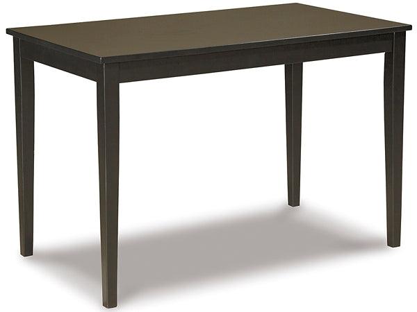 Kimonte Dining Table D250-25 Brown/Beige Contemporary Casual Tables By Ashley - sofafair.com