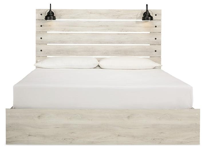 Cambeck King Panel Bed with 4 Storage Drawers B192B27 White Casual Master Beds By Ashley - sofafair.com