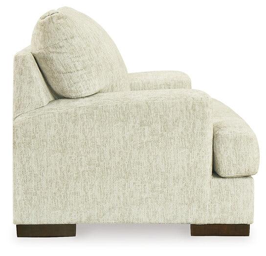 Caretti Oversized Chair 1230323 Brown/Beige Contemporary Stationary Upholstery By AFI - sofafair.com