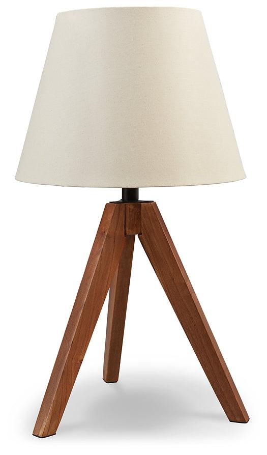 Laifland Table Lamp (Set of 2) L329084 Brown/Beige Contemporary Table Lamp Pair By Ashley - sofafair.com