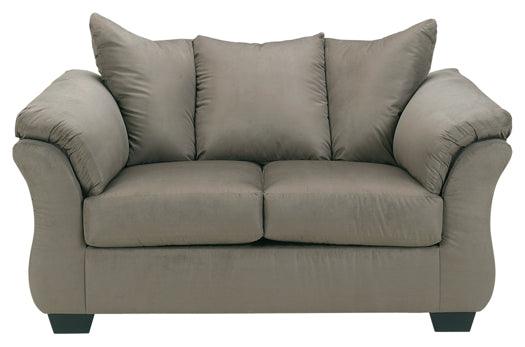 Darcy Sofa and Loveseat 75005U5 Cobblestone Contemporary Stationary Upholstery Package By AFI - sofafair.com