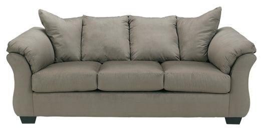 Darcy Sofa and Loveseat 75005U5 Cobblestone Contemporary Stationary Upholstery Package By AFI - sofafair.com