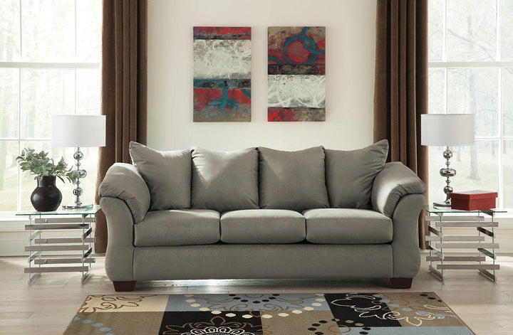 Darcy Sofa 7500538 Cobblestone Contemporary Stationary Upholstery By AFI - sofafair.com
