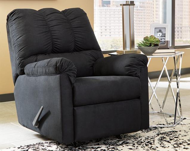 Darcy Recliner 7500825 Black Contemporary Motion Recliners - Free Standing By AFI - sofafair.com