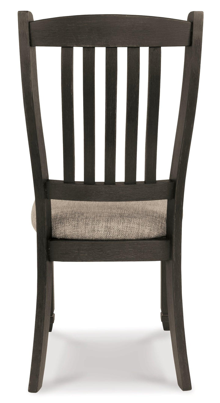 D736-01X2 Black/Gray Casual Tyler Creek Dining Chair (Set of 2) By Ashley - sofafair.com