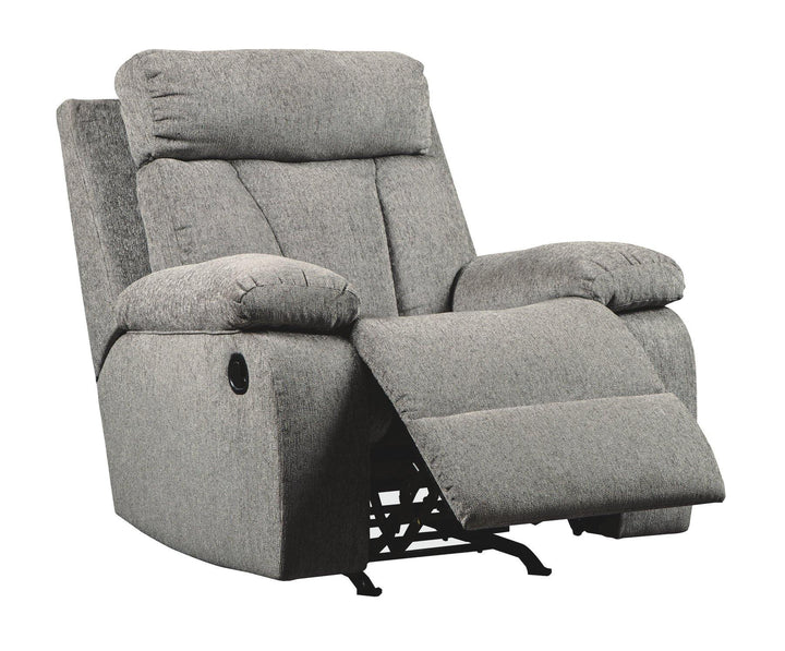 Mitchiner Recliner 7620425 Fog Contemporary Motion Upholstery By AFI - sofafair.com