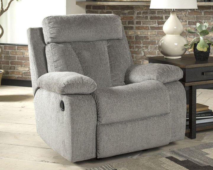 Mitchiner Recliner 7620425 Fog Contemporary Motion Upholstery By AFI - sofafair.com