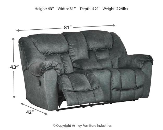 Capehorn Reclining Sofa and Loveseat 76902U1 Granite Contemporary Motion Upholstery Package By AFI - sofafair.com