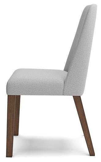 D615-01 Black/Gray Contemporary Lyncott Dining Chair By Ashley - sofafair.com