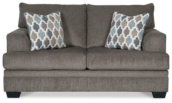Dorsten Sofa and Loveseat 77204U1 Slate Contemporary Stationary Upholstery Package By AFI - sofafair.com