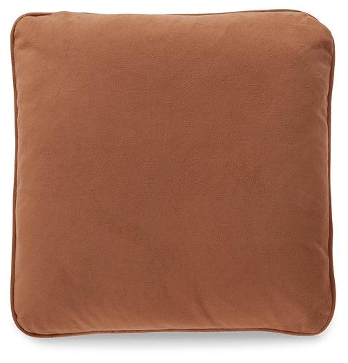 A1000918P Orange Contemporary Caygan Pillow By Ashley - sofafair.com